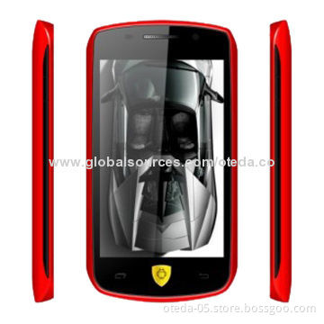 4.0-inch 3G Smartphones, MTK6572W 1.3GHz Dual-core, Built-in Satellite Navigation GPS ChipNew